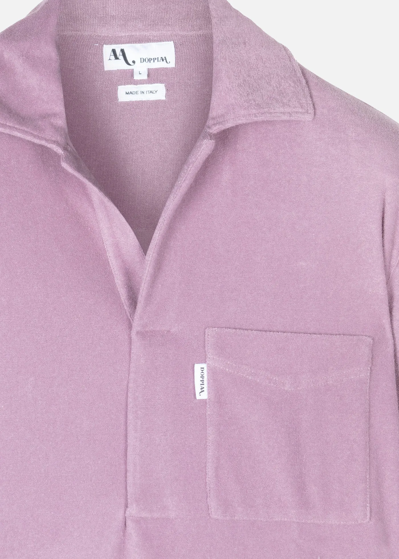 AADEO COTTON - TERRY POLOSHIRT