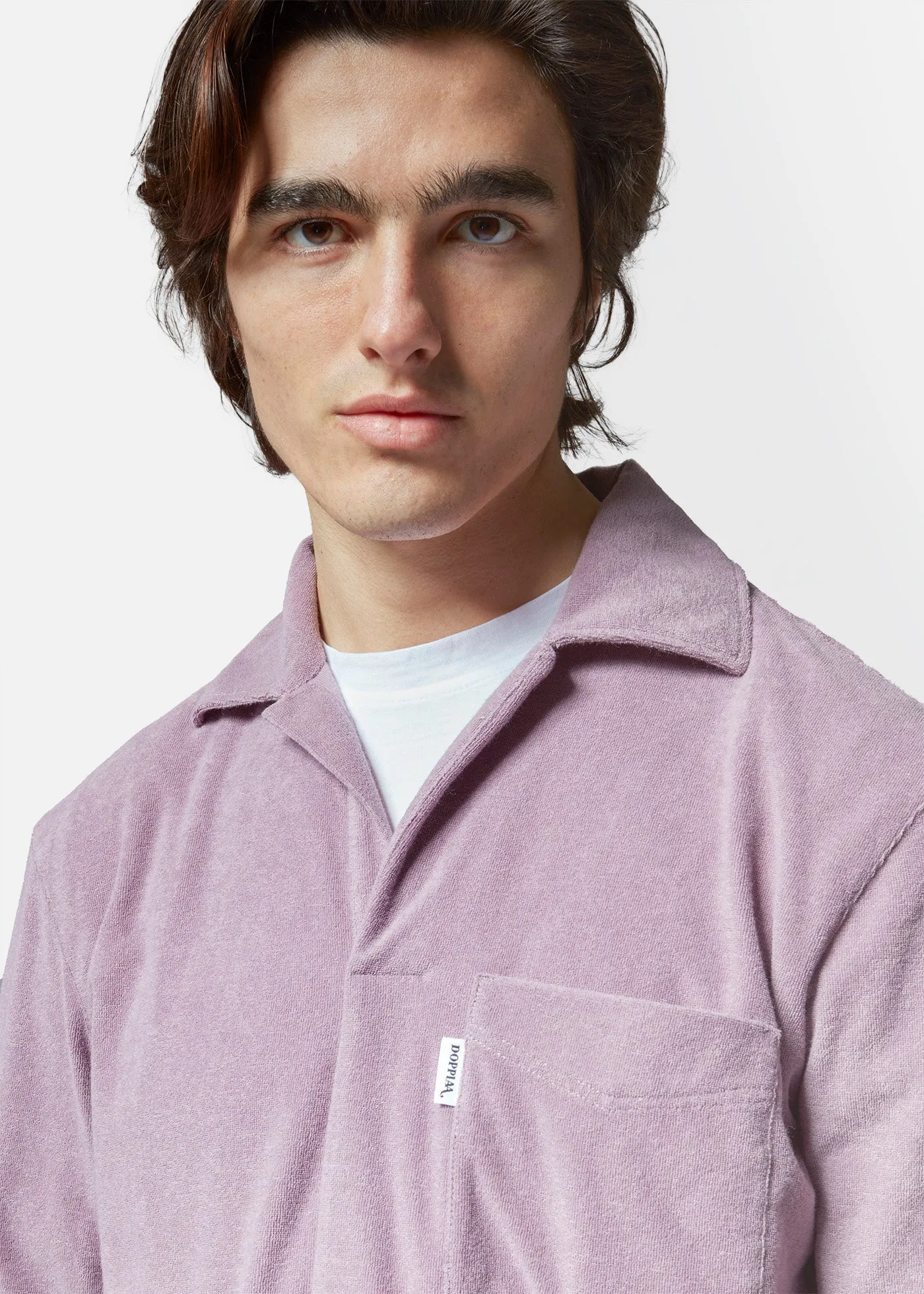 AADEO COTTON - TERRY POLOSHIRT