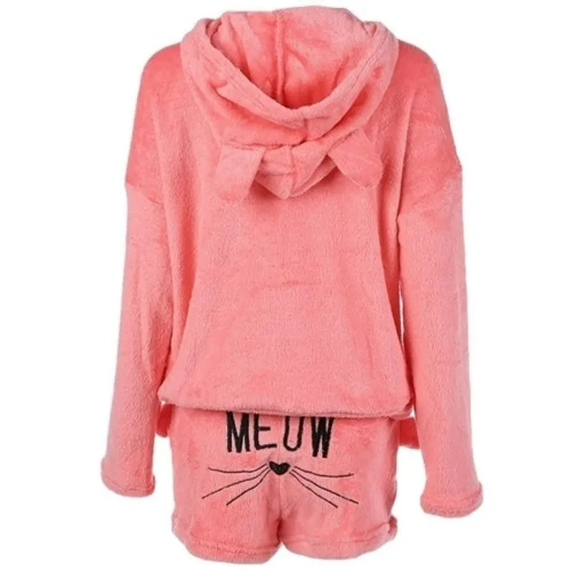 Autumn Women Winter Pajamas Set