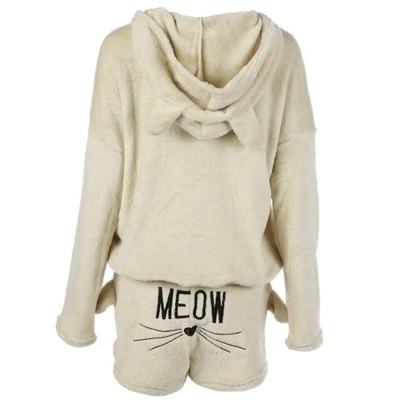 Autumn Women Winter Pajamas Set