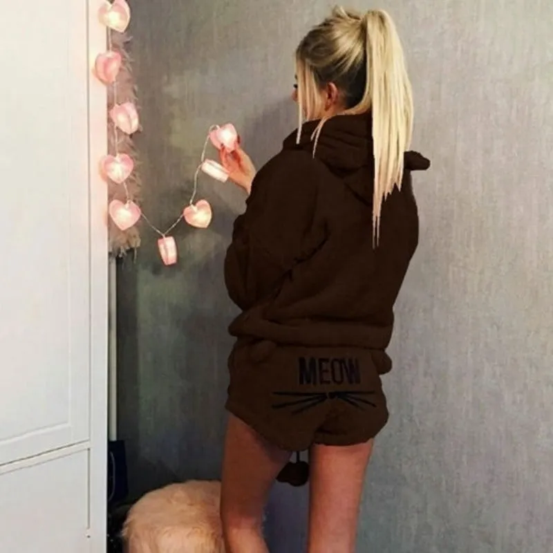 Autumn Women Winter Pajamas Set