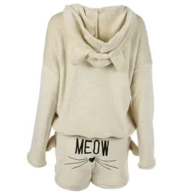 Autumn Women Winter Pajamas Set