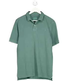 Beaufort & Blake Green 100% Cotton Washed Polo Shirt UK M