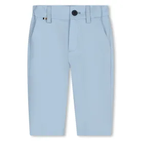 BOSS KIDSWEAR Infant Pale Blue Suit Trousers
