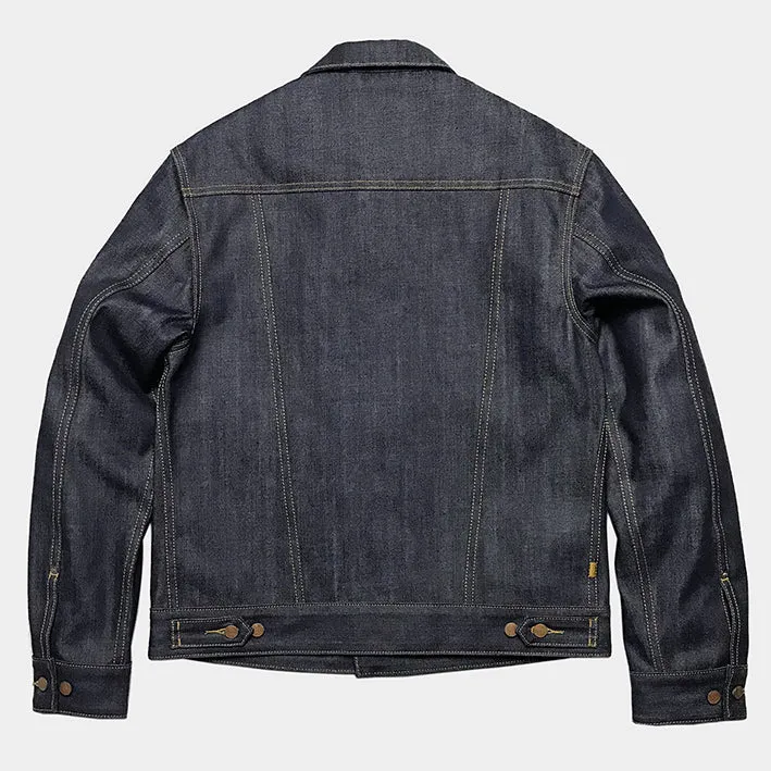 BZEN M.3390-WAYLON REGULAR FIT 2 POCKET DENIM JACKET-12oz-RAW INDIGO