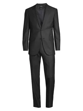 Charcoal Stripe 15 milmil 15 Suit