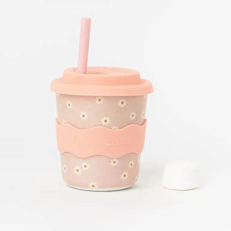 Chino Cup - NEW Kids 8oz - Pink Daisy