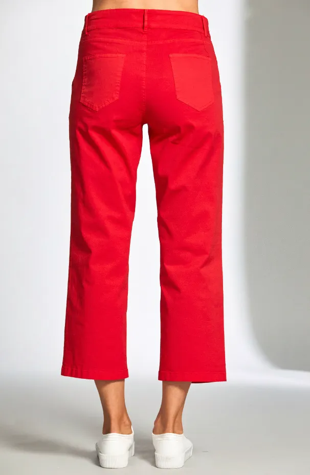 Cotton Chino - Red