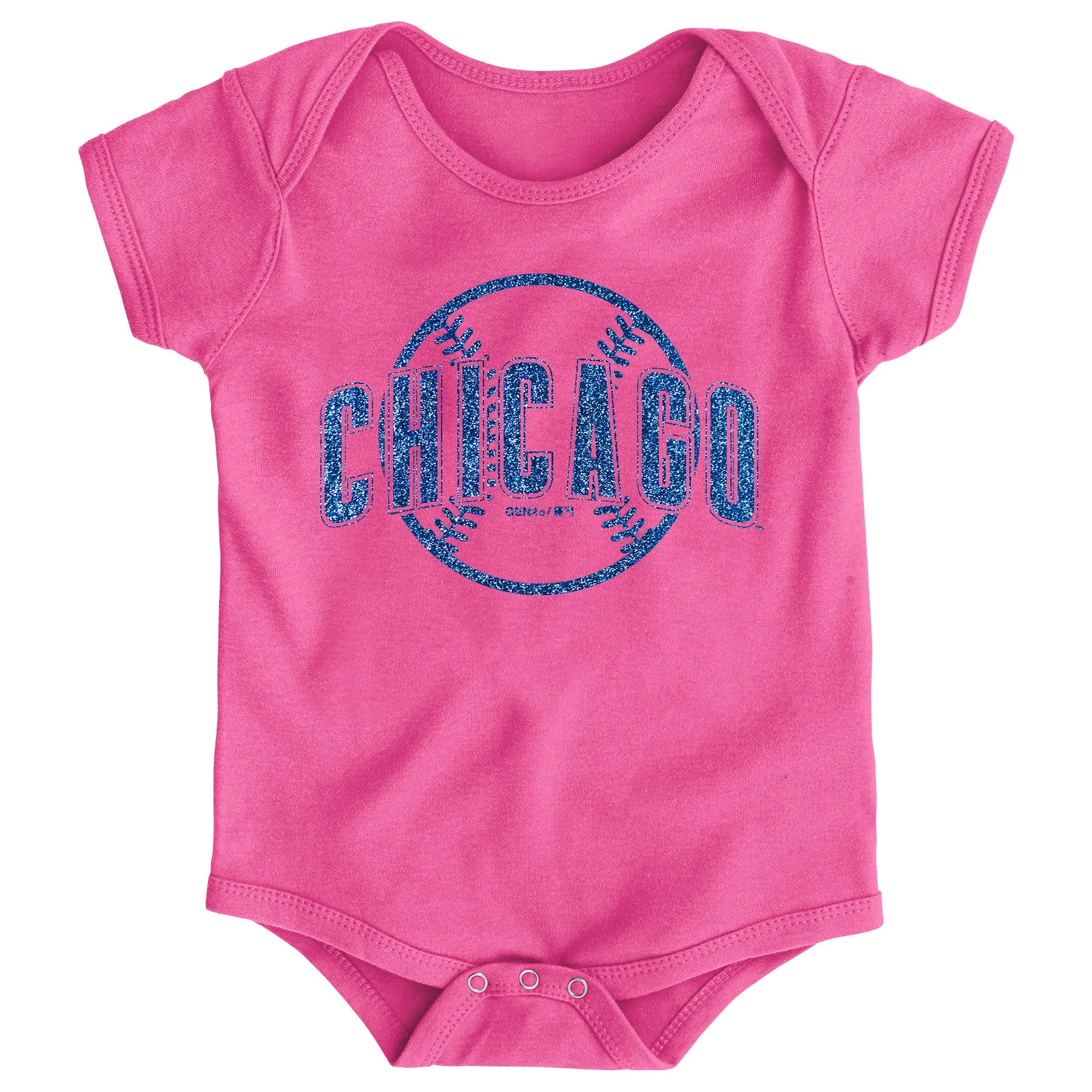 Cubs Baseball Love Creeper 3-Pack