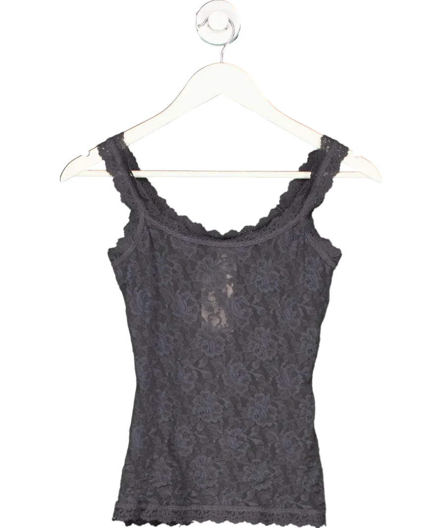 Hanky Panky Grey Signature Lace Classic Camisole UK XS