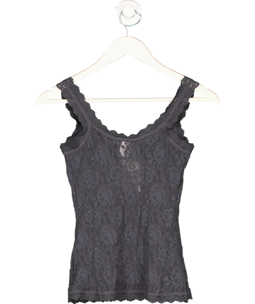Hanky Panky Grey Signature Lace Classic Camisole UK XS