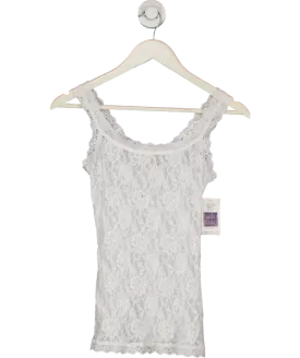 Hanky Panky White Signature Lace Classic Camisole UK L