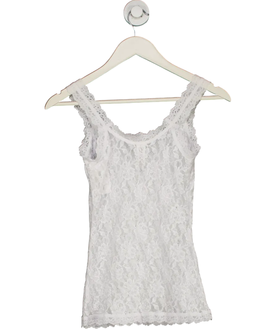 Hanky Panky White Signature Lace Classic Camisole UK L