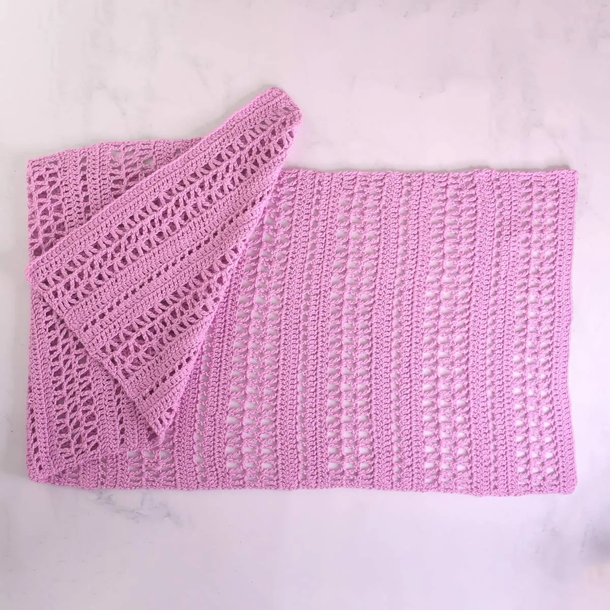 Lavender Shawl Crochet Pattern