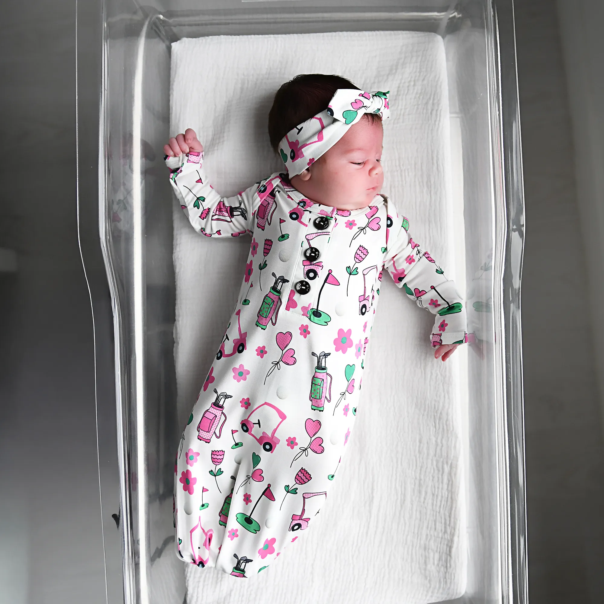 Lexi Pink Golf GOWN