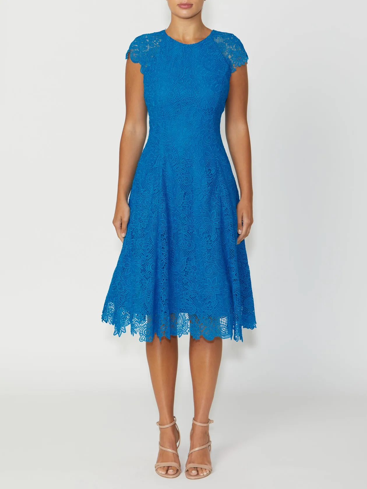 Marnie Blue Lace Dress