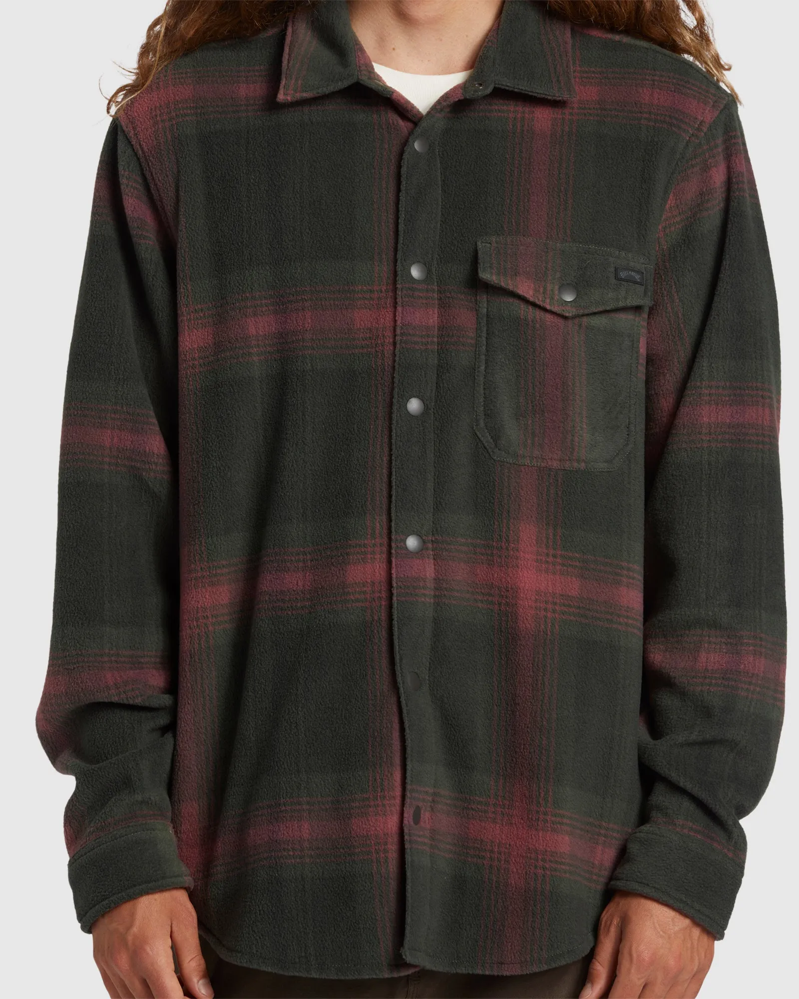 Mens A/Div Furnace Flannel Fleece Jacket
