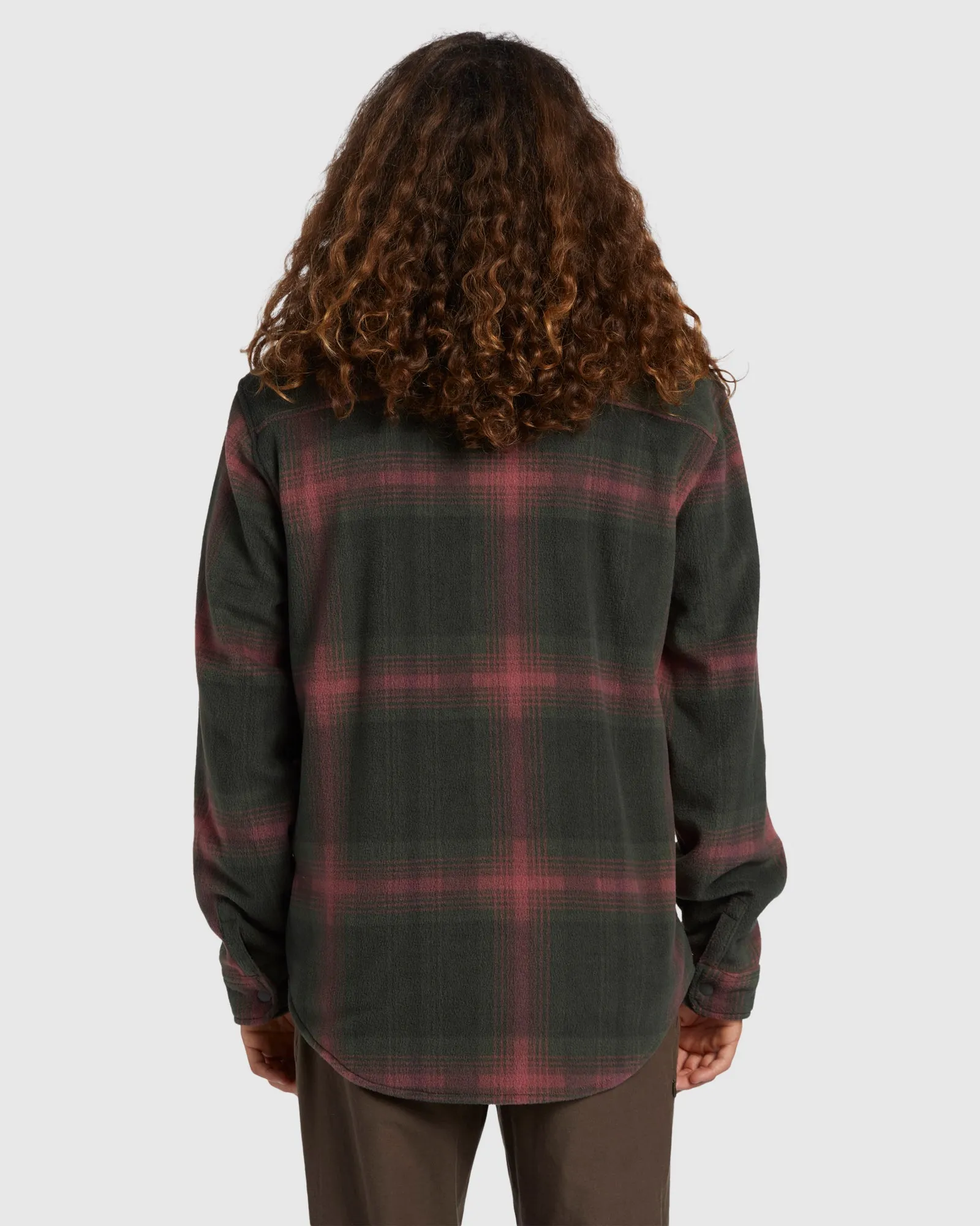 Mens A/Div Furnace Flannel Fleece Jacket