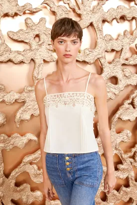 Palma Camisole - Pearl