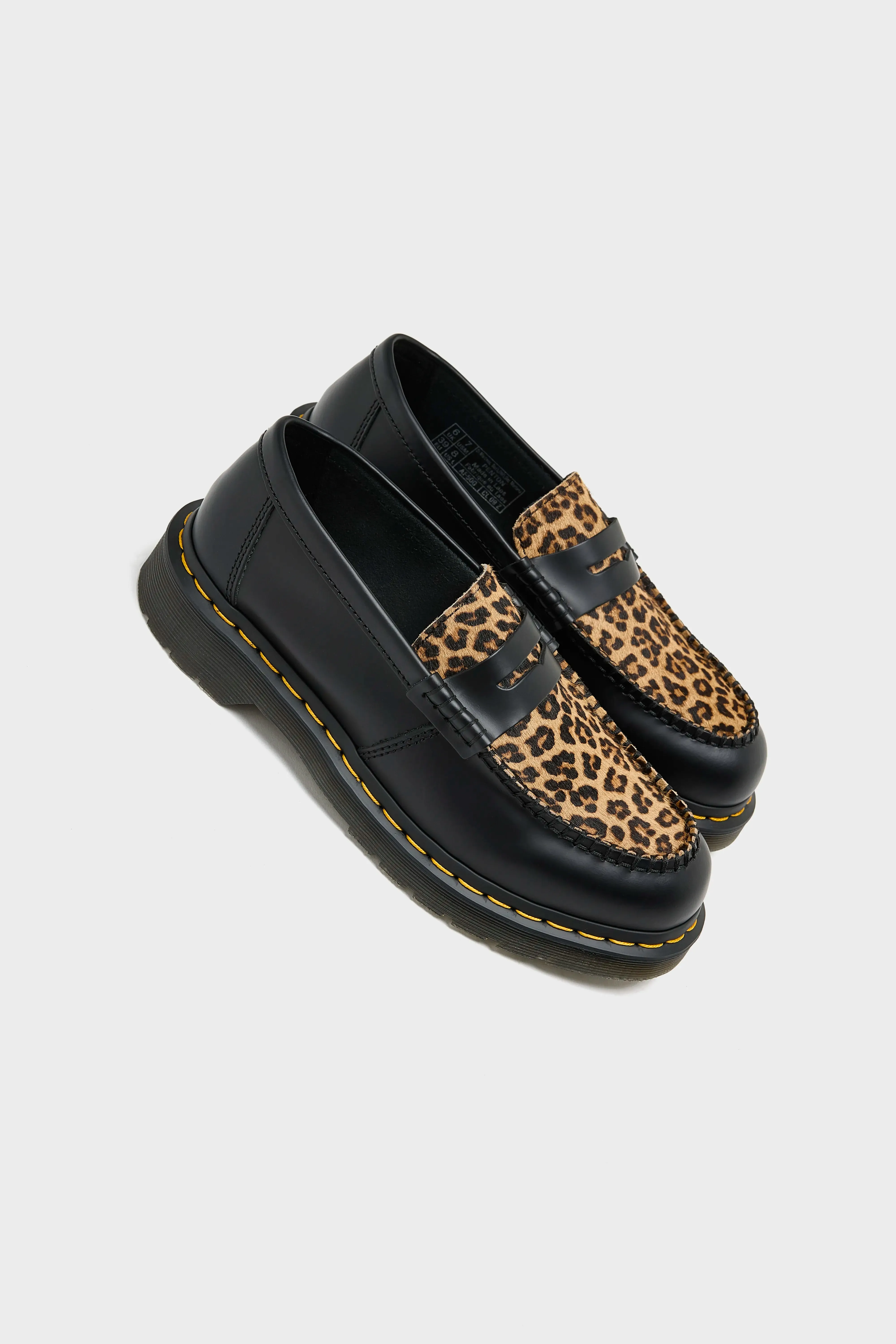 Penton Hair-on Smooth Leather Loafers (251 / W / BLACK)