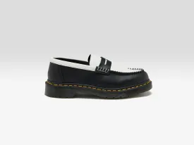 Penton Two-Tone Smooth Leather Loafers (251 / W / BLACK)
