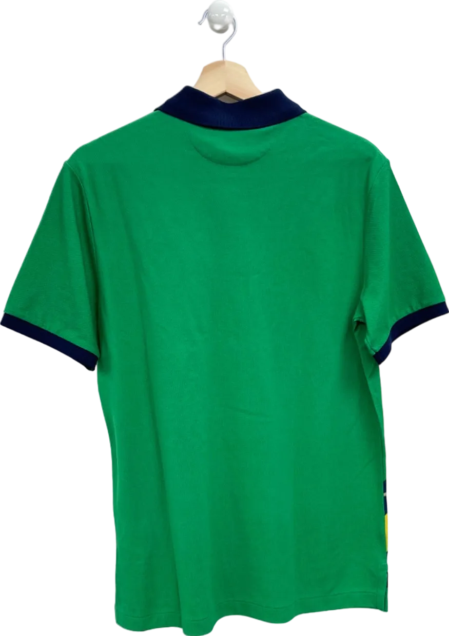 Polo Ralph Lauren Green Polo Shirt Classic Fit UK S