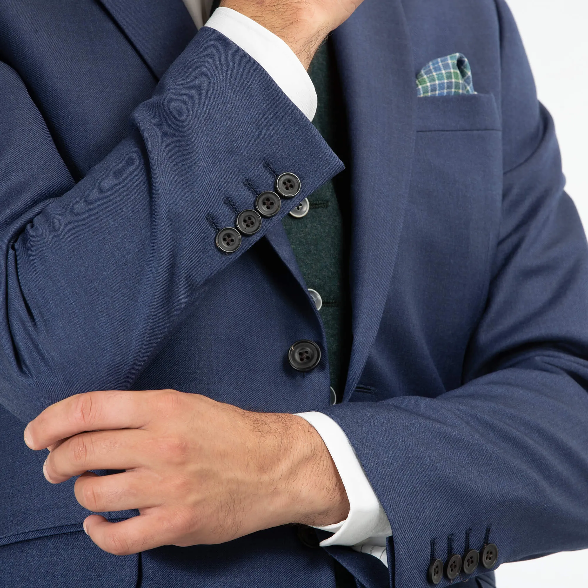 Vitale Barberis Canonico Mid-Blue Suit